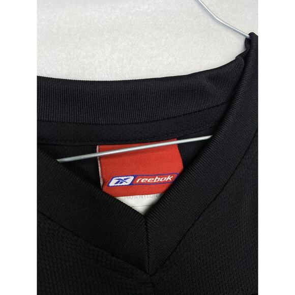 2000s Jerry Rice Oakland Raiders NFL Football Jersey Reebok 80 Black Medium - Picture 4 of 7